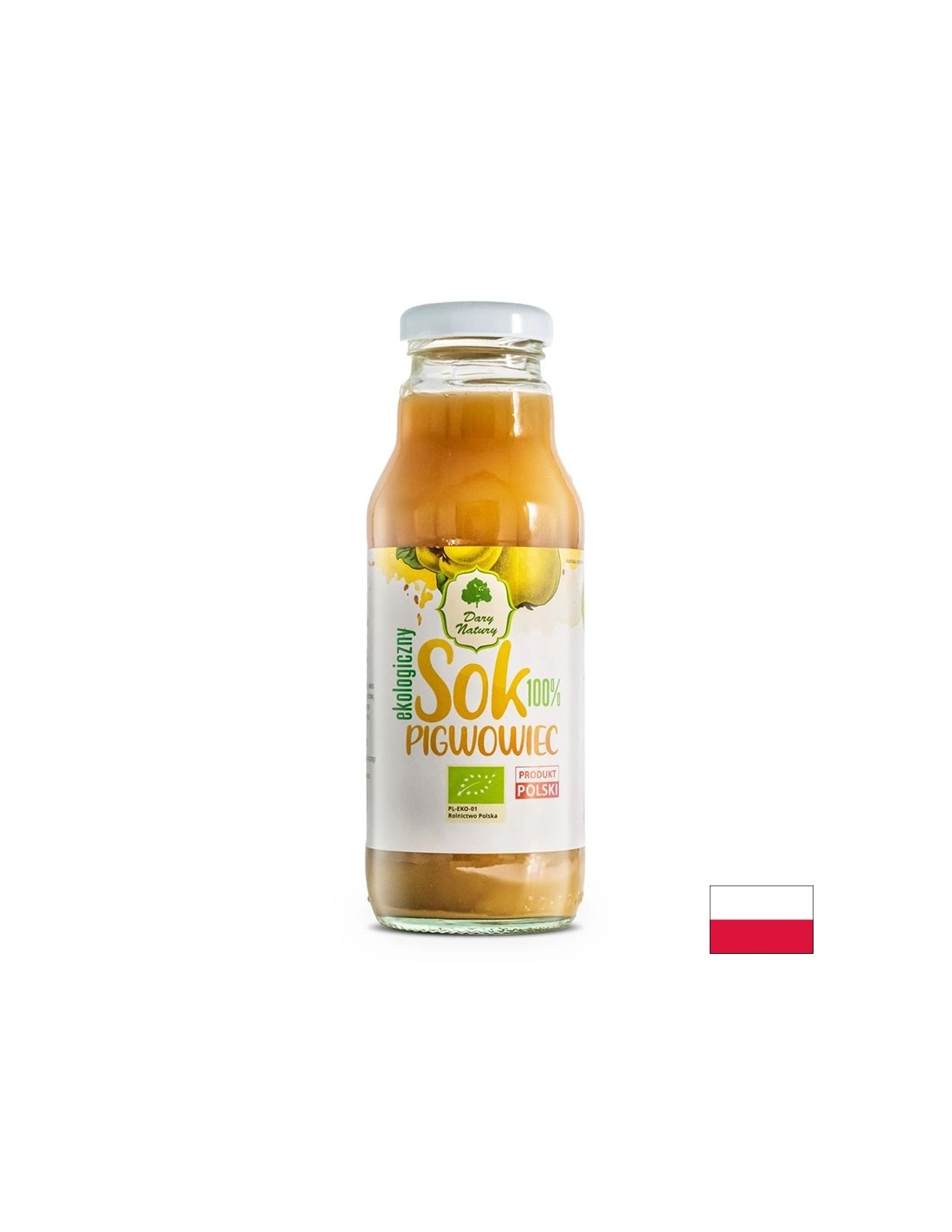Organic quince juice, 270 ml Dary Natury - Nutra Best Europe
