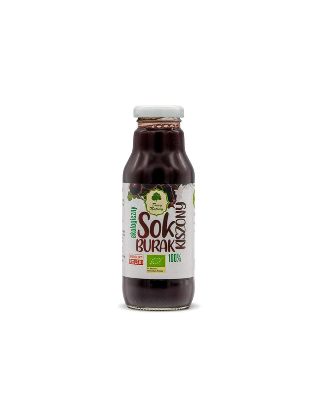 Organic pickled beetroot juice - for anemia and fatigue, 270 ml - Nutra Best Europe