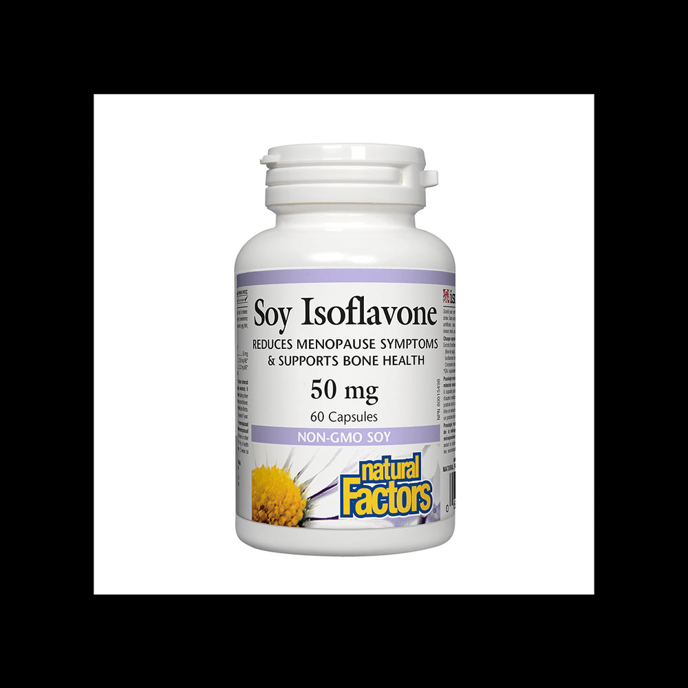 Soy Isoflavone Complex 50 mg - 60 capsules - Nutra Best Europe