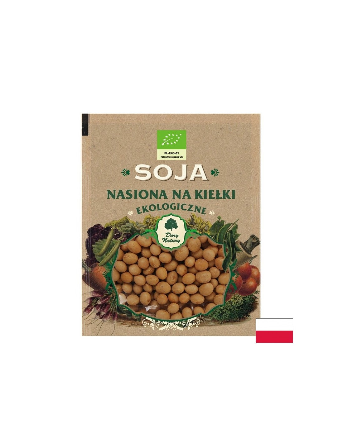 Soya (Sprout seeds), 50 g Dary Natury - Nutra Best Europe