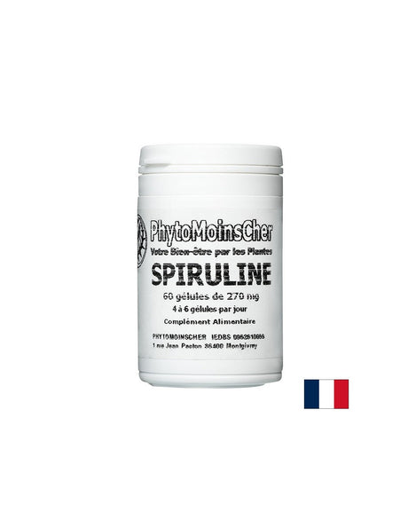 Energy and immunity - Spirulina, 270 mg x 60 capsules - Nutra Best Europe