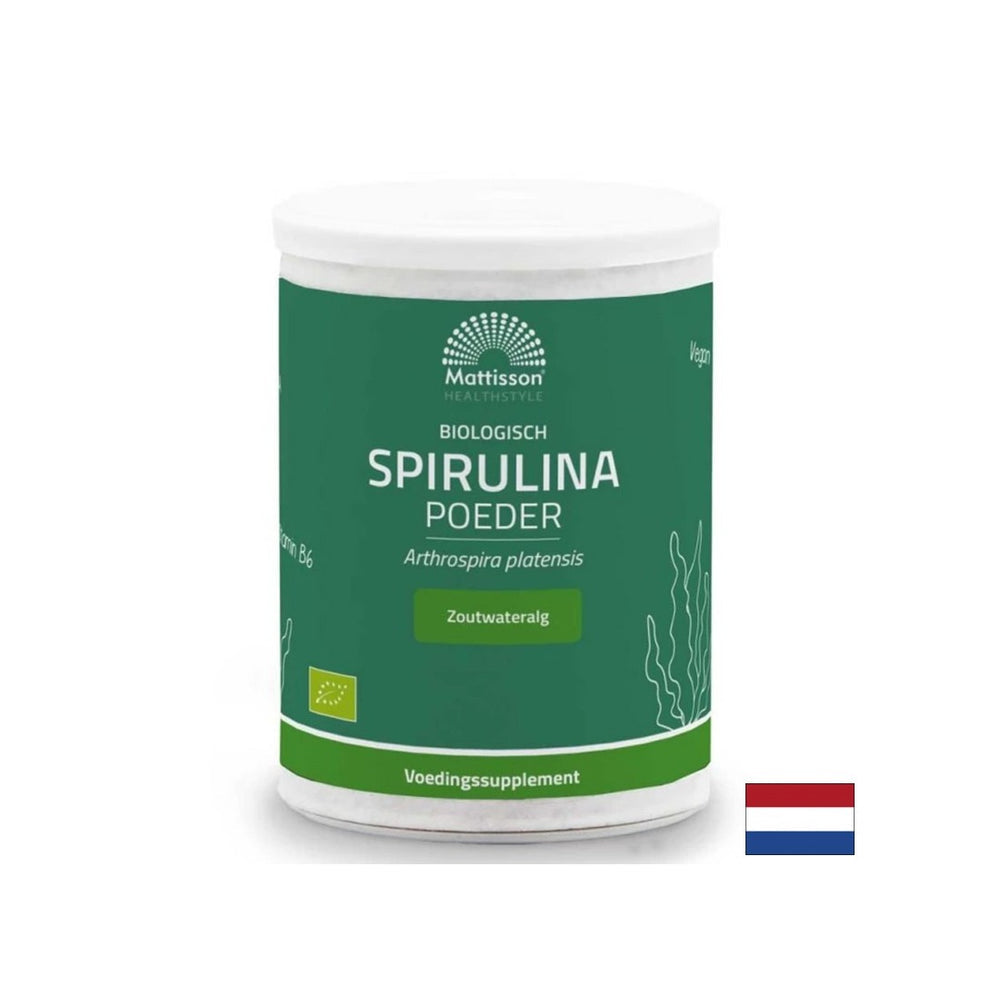 Spirulina for energy and detox, 125 g powder - Nutra Best Europe