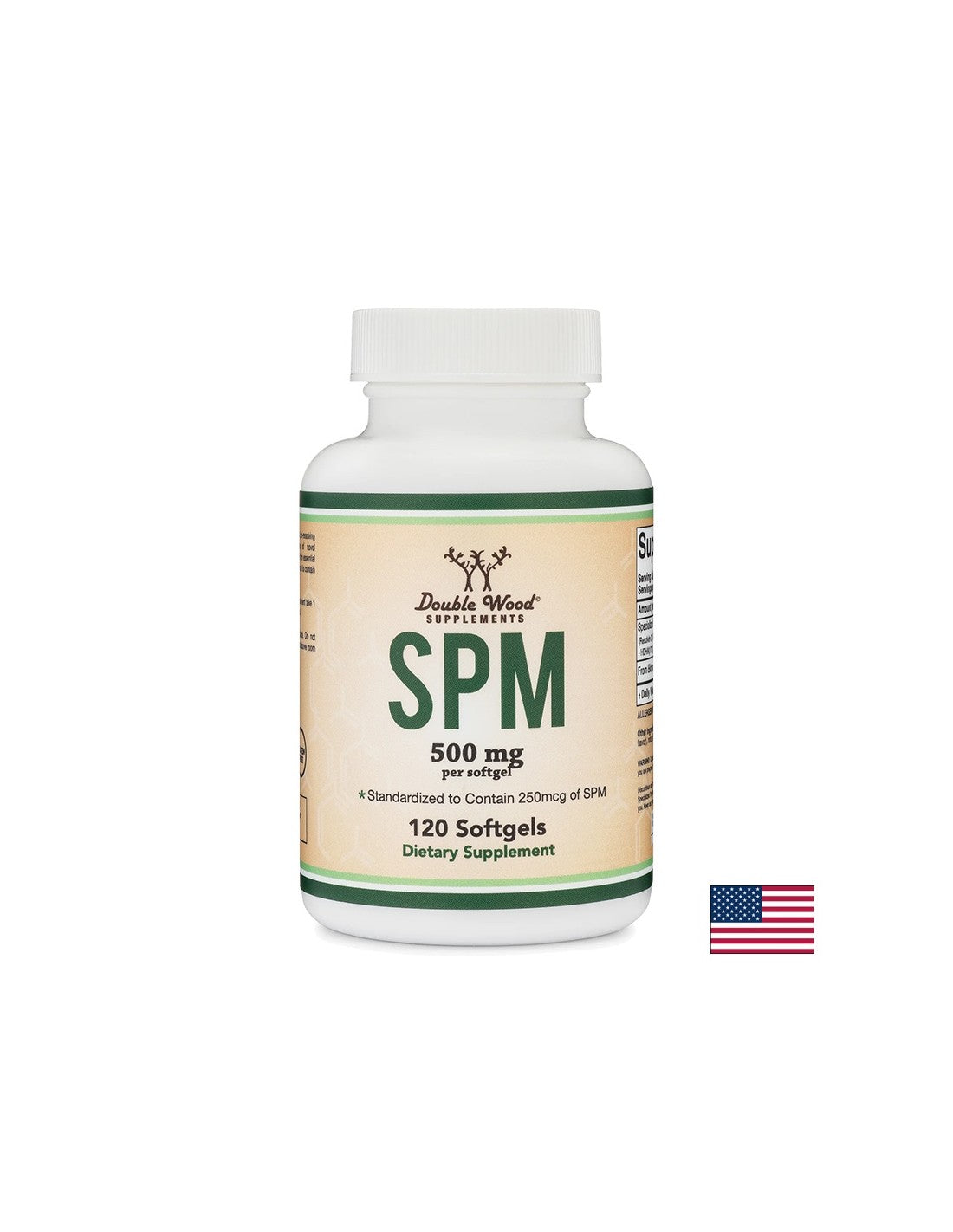 SPM 500 mg - 120 Gel capsules - Nutra Best Europe