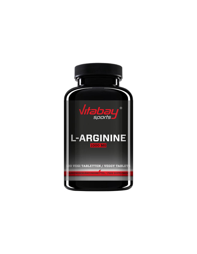 Sport L-Arginine - L-Arginine 1000 mg, 60 tablets Vitabay - Nutra Best Europe