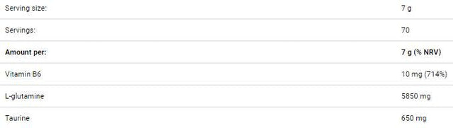 GLUTANIC 490 grams - Nutra Best Europe