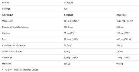 Pump 5250 mg 150 capsules - Nutra Best Europe