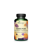 Against stress and fatigue - Taurine + L-Theanine, turmeric and vitamin B3, 90 capsules - Nutra Best Europe