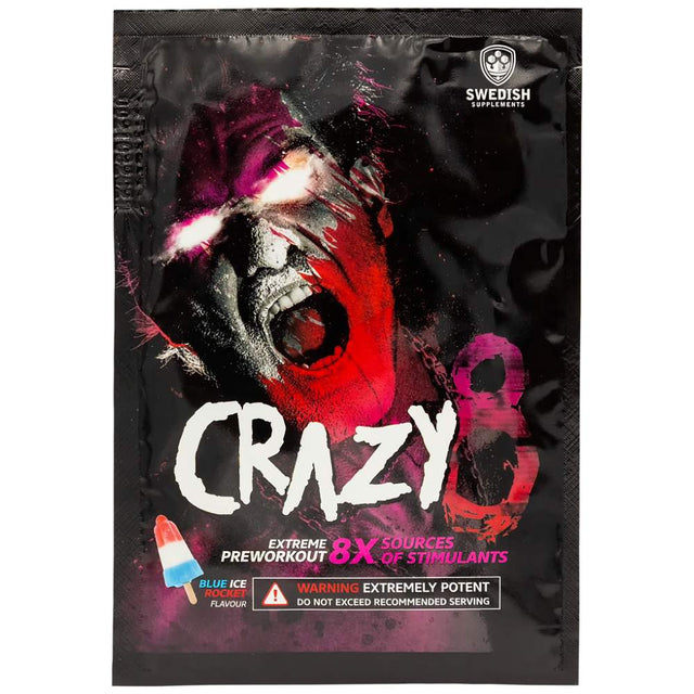 Crazy 8 / Extreme PreWorkout - 260 grams - Nutra Best Europe
