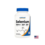 Thyroid - Selenium (L-selenomethionine), 100 µg x 240 capsules - Nutra Best Europe