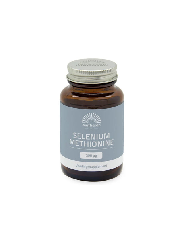 Thyroid - Selenium (L-Selenomethionine), 200 µg x 90 capsules - Nutra Best Europe