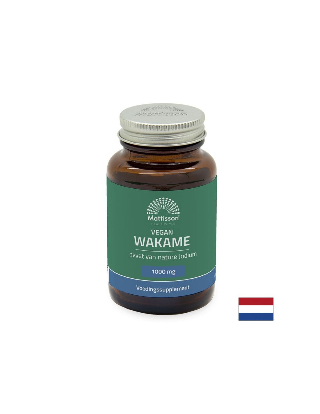 Thyroid gland - Wakame (algae), 1000 mgx60 capsules Mattisson Healthstyle - Nutra Best Europe