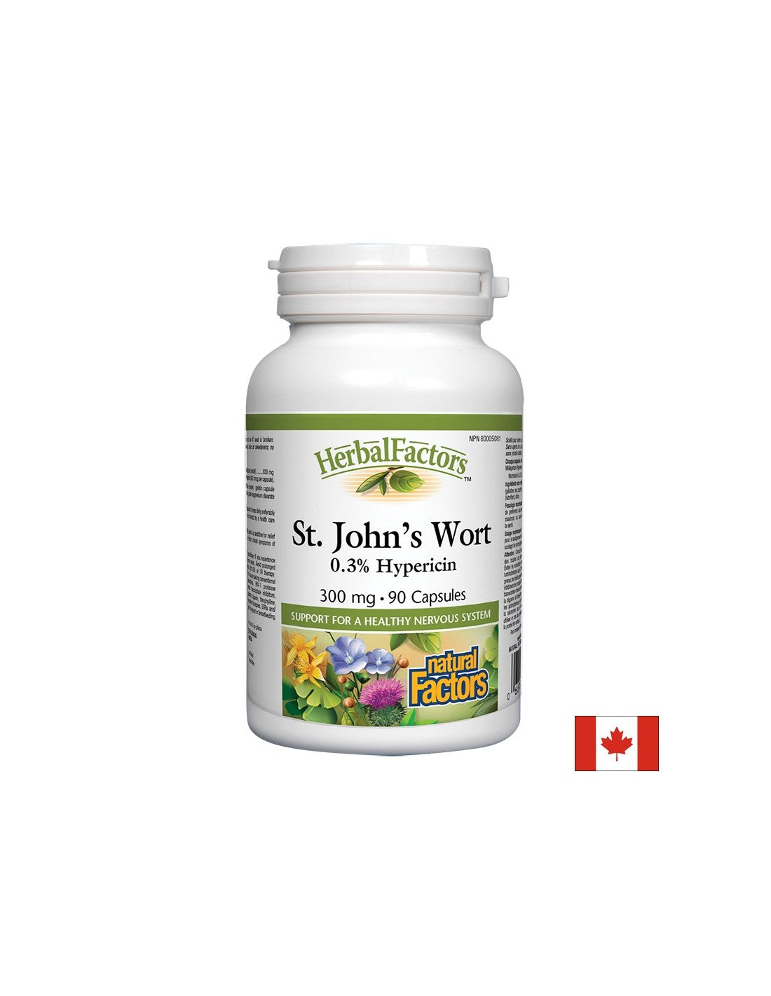 St. Johns Wort 300 mg - 90 capsules - Nutra Best Europe