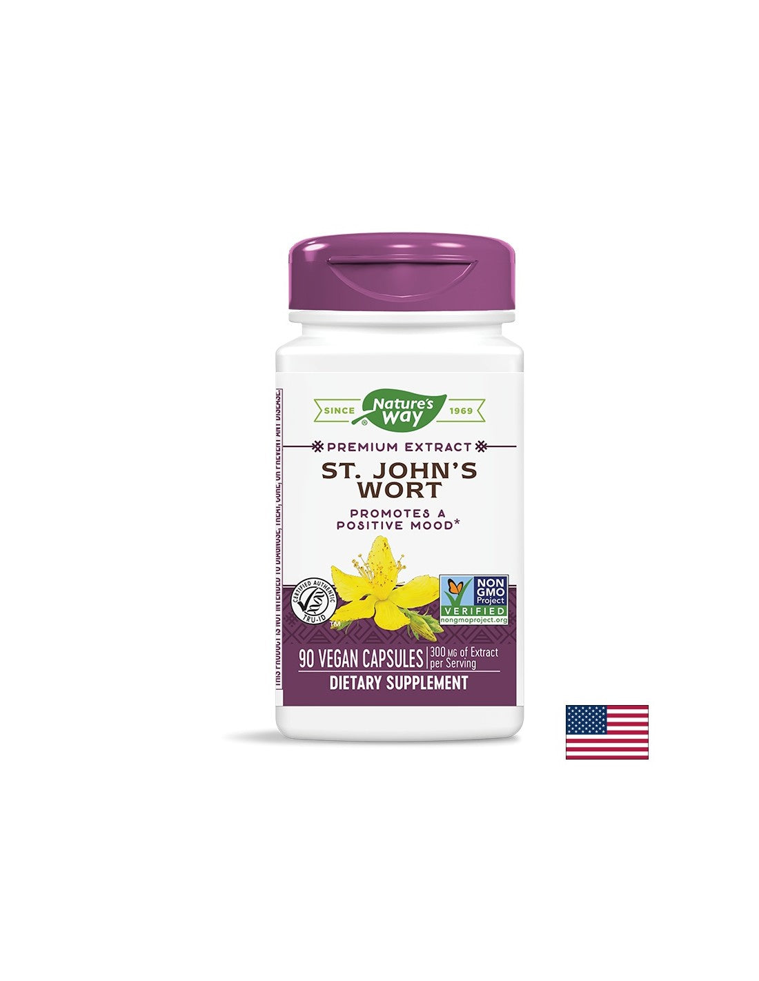 St. John's Wort 420 mg - 90 capsules - Nutra Best Europe