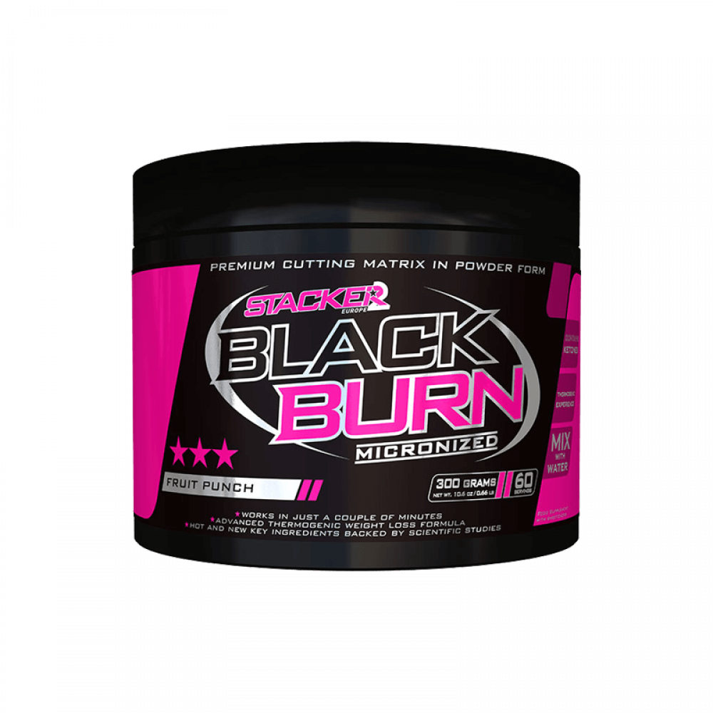 Black Burn Micronized - 300 grams - Nutra Best Europe