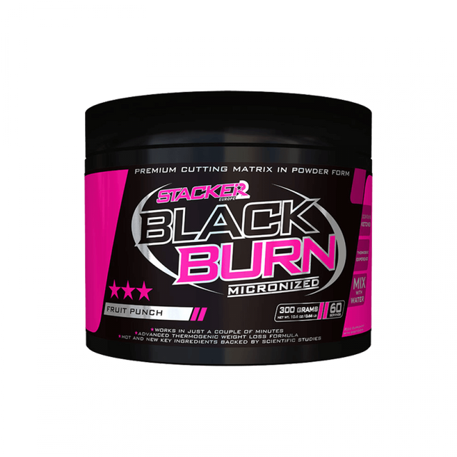 Black Burn Micronized - 300 grams - Nutra Best Europe