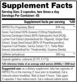 Ripped Pro - 90 capsules - Nutra Best Europe