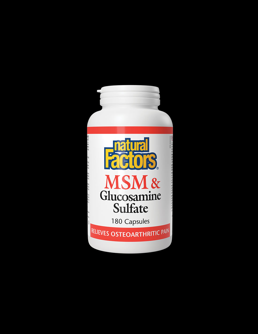 MSM + Glucosamine Sulfate - 180 capsules - Nutra Best Europe