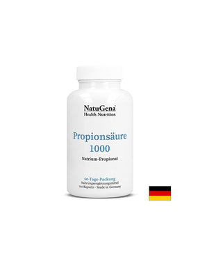 Gastrointestinal tract - Propionic acid, 500 mg x 120 capsules - Nutra Best Europe