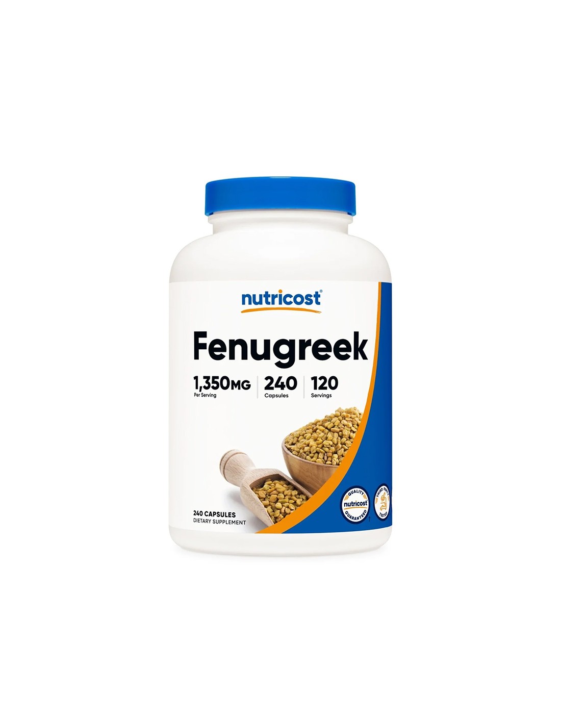 Gastrointestinal tract - Fenugreek (seeds), 240 capsules - Nutra Best Europe