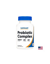 Gastrointestinal health and strong immunity - Probiotic complex, 50 billion active probiotics x 60 capsules - Nutra Best Europe