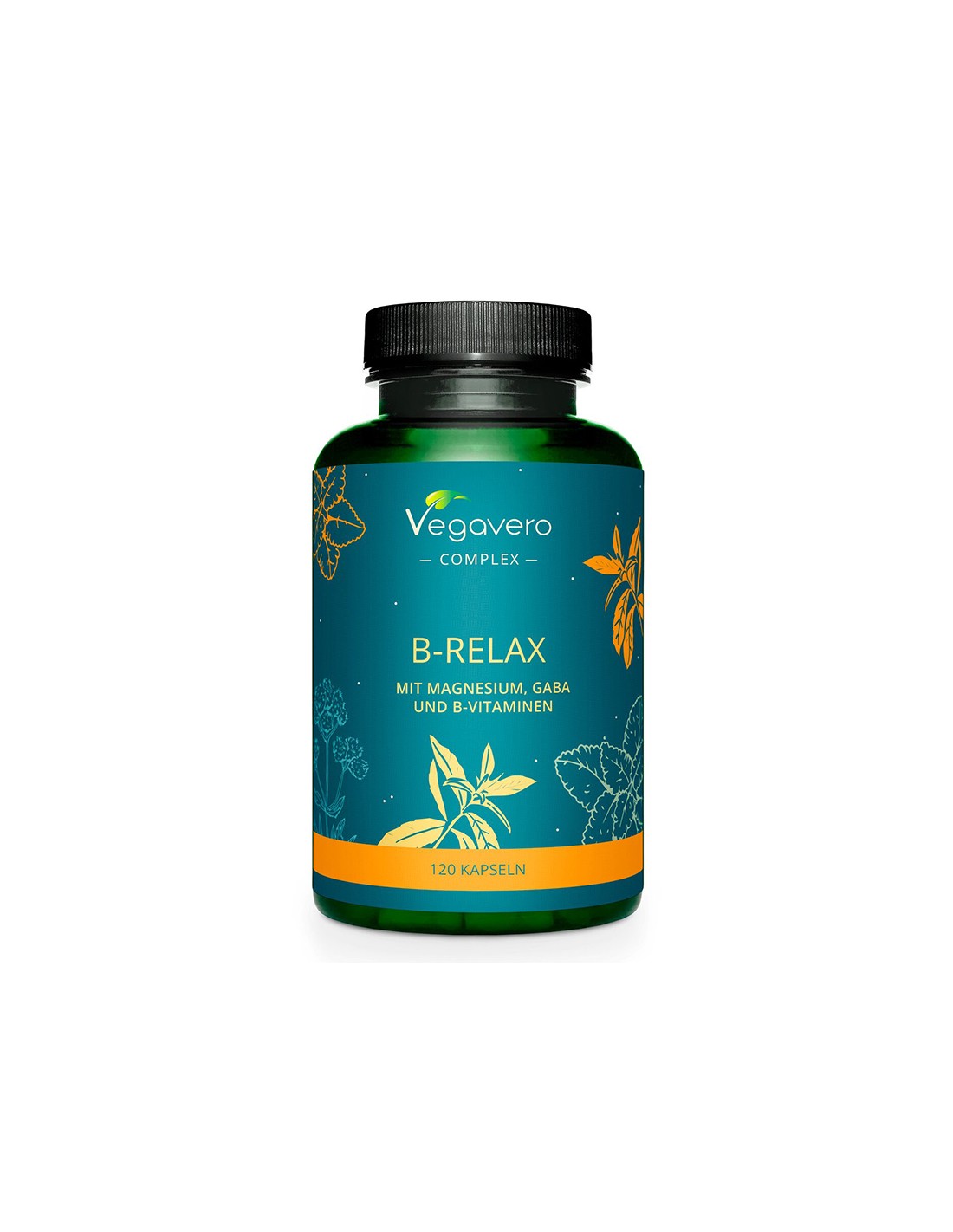 Stress and insomnia - B-Relax, 120 capsules - Nutra Best Europe