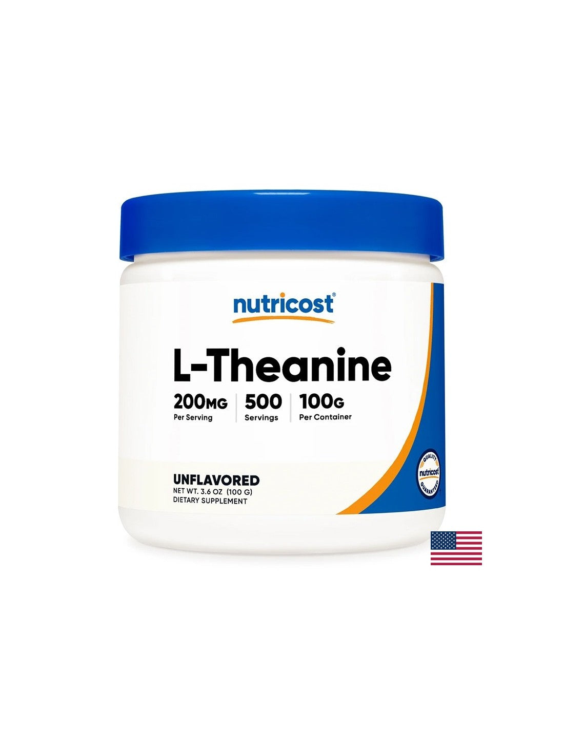 Stress and insomnia - L-Theanine, 100 g powder - Nutra Best Europe