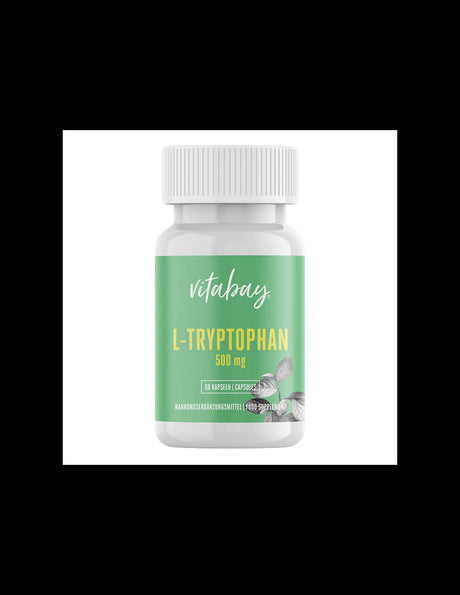 Stress and insomnia - L-Tryptophan, 60 capsules - Nutra Best Europe