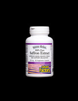 Stress and Depression - Saffron (standardized extract), 28 mg x 30 V capsules Natural Factors - Nutra Best Europe
