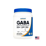 Stress and good mood - GABA (gamma-aminobutyric acid), 500 g powder - Nutra Best Europe