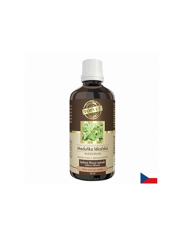 Stress and good mood - Lemon balm, 50 ml tincture - Nutra Best Europe