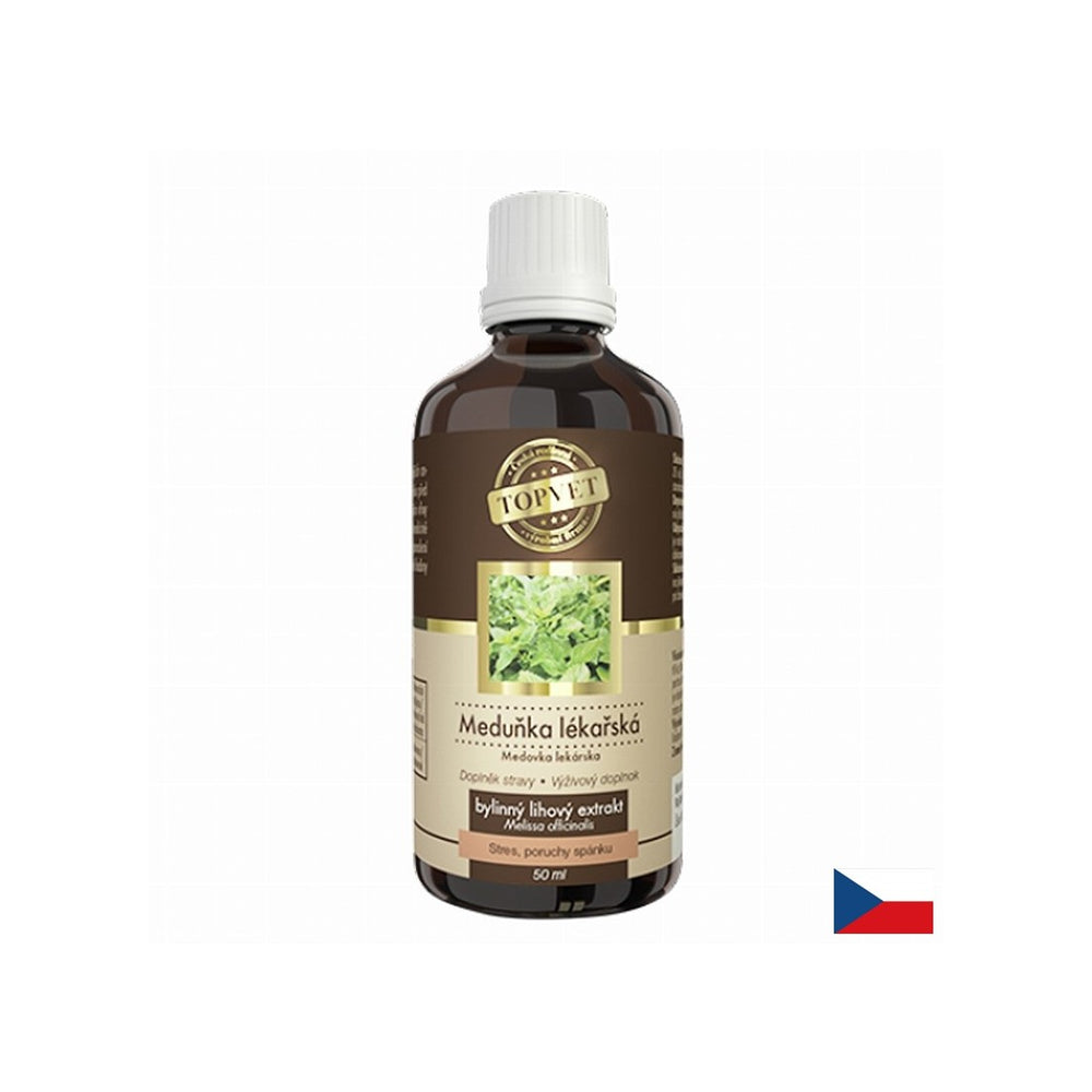 Stress and good mood - Lemon balm, 50 ml tincture - Nutra Best Europe