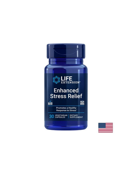 Stress and good mood - Lemon Balm + L-Theanine - Enchanced Stress Relief, 30 capsules - Nutra Best Europe