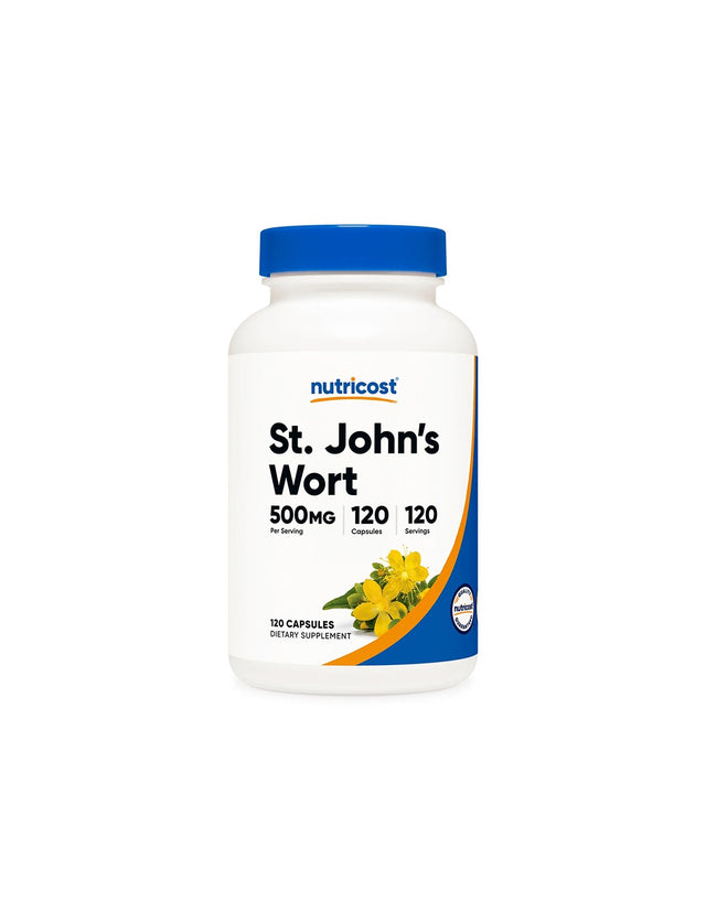 Stress and good mood - John's wort, 500 mg x 120 capsules - Nutra Best Europe