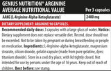 Arginine AKG - 90 capsules - Nutra Best Europe