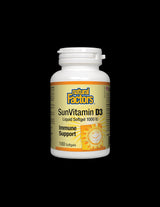 SunVitamin D3 1000 IU - 180 Gel capsules - Nutra Best Europe
