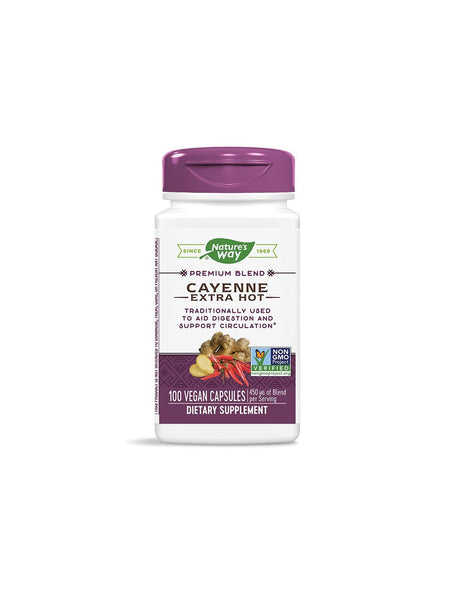 Cayenne Extra Hot 450 mg - 100 capsules - Nutra Best Europe