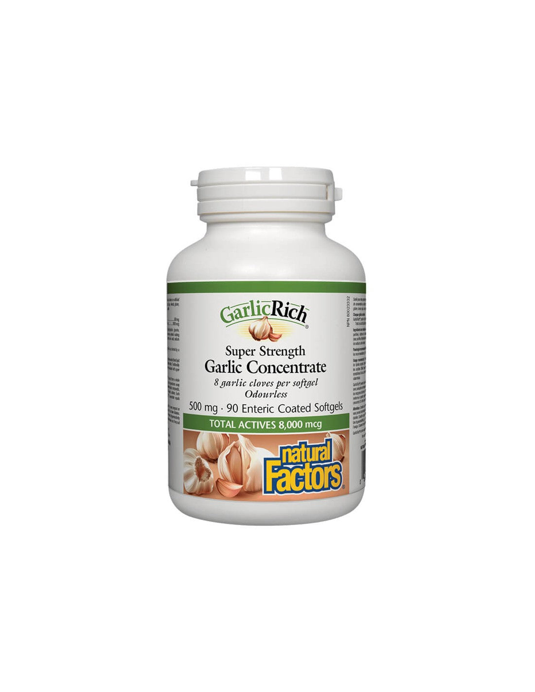 GarlicRich® | Super Strength Garlic Concentrate - 90 Gel capsules - Nutra Best Europe