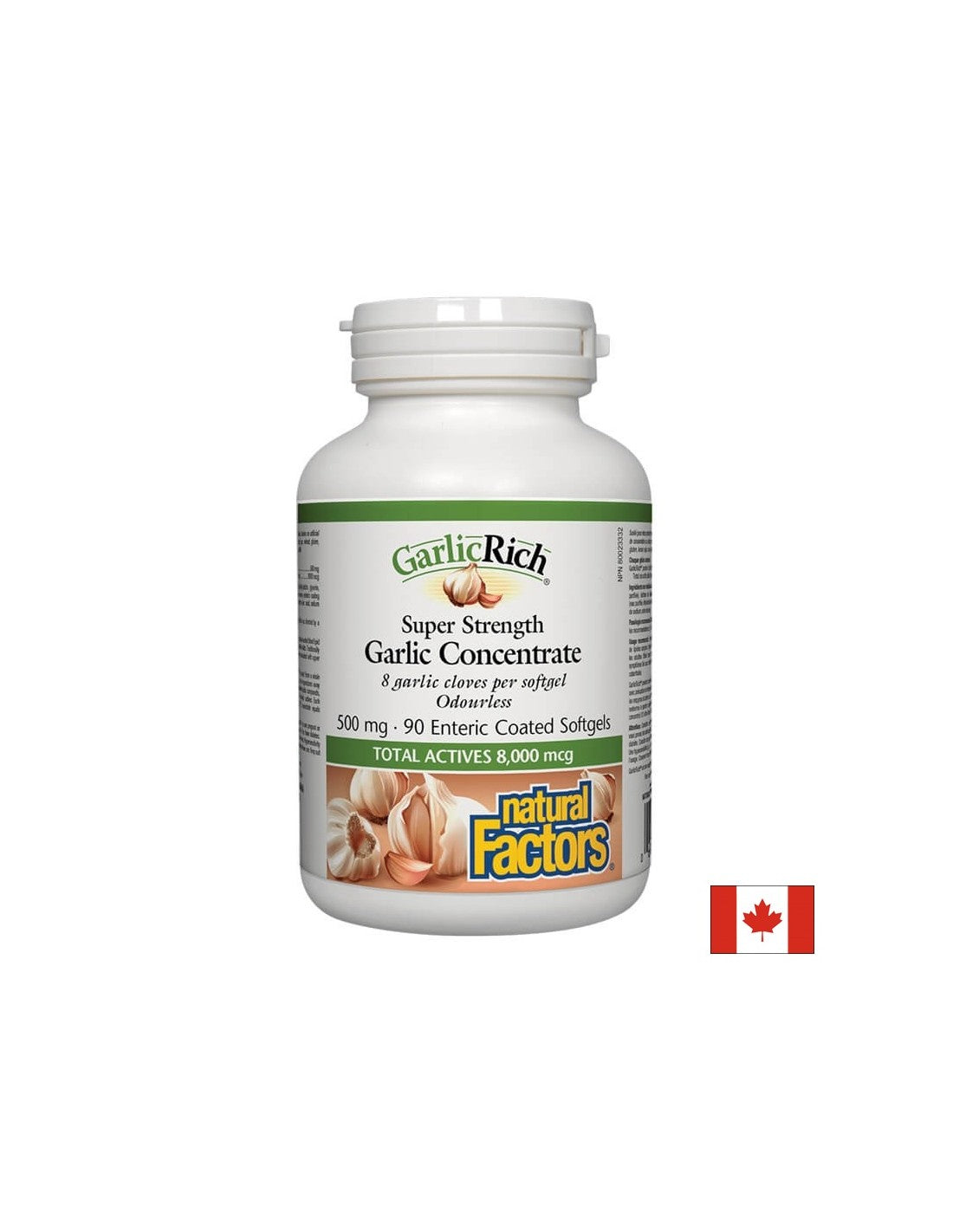 GarlicRich® | Super Strength Garlic Concentrate - 90 Gel capsules - Nutra Best Europe