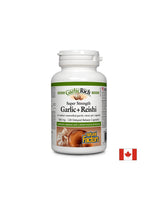 GarlicRich® Super Strength Garlic+Reishi / Garlic + Reishi x 120 capsules - Nutra Best Europe