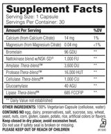 Natto-K | Nattokinase with Bromelain & Enzymes - 90 capsules - Nutra Best Europe