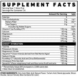 Hydration Sticks | with Electrolytes+ - 24 x 9 grams - Nutra Best Europe