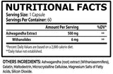 Ashwagandha 500 mg - 60 capsules - Nutra Best Europe
