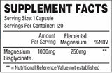 JP Magnesium | as Magnesium Bisglycinate - 120 capsules - Nutra Best Europe