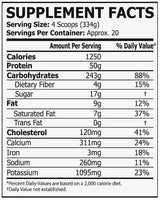 Mass Gainer | High Calorie Gainer - 6800 grams - Nutra Best Europe