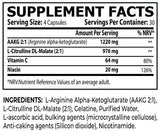 Nitric Oxide | Extreme Pump - 120 capsules - Nutra Best Europe