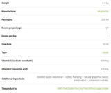 Liquid Vitamin C 1000 mg [220 ml, 22 Doses] - Nutra Best Europe