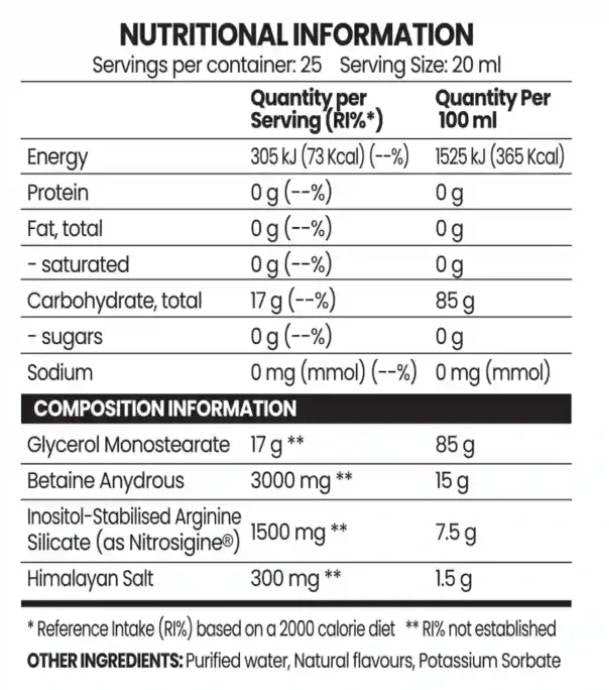 Pump Juice – Glycerol Liquid Pump - 500 ml - Nutra Best Europe