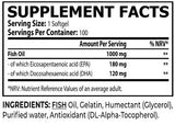 Omega-3 1000 mg - 100 Softgels - Nutra Best Europe