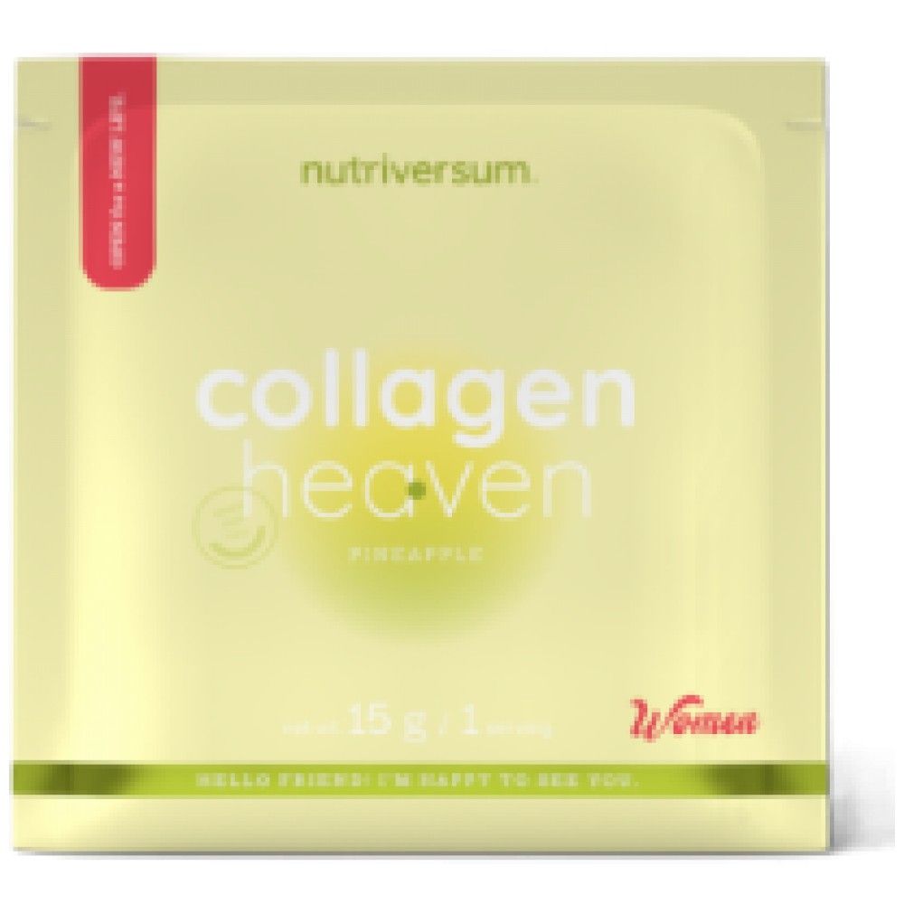 Collagen Heaven | added Zinc, Vitamin C and Hyaluronic Acid - 15 grams - Nutra Best Europe