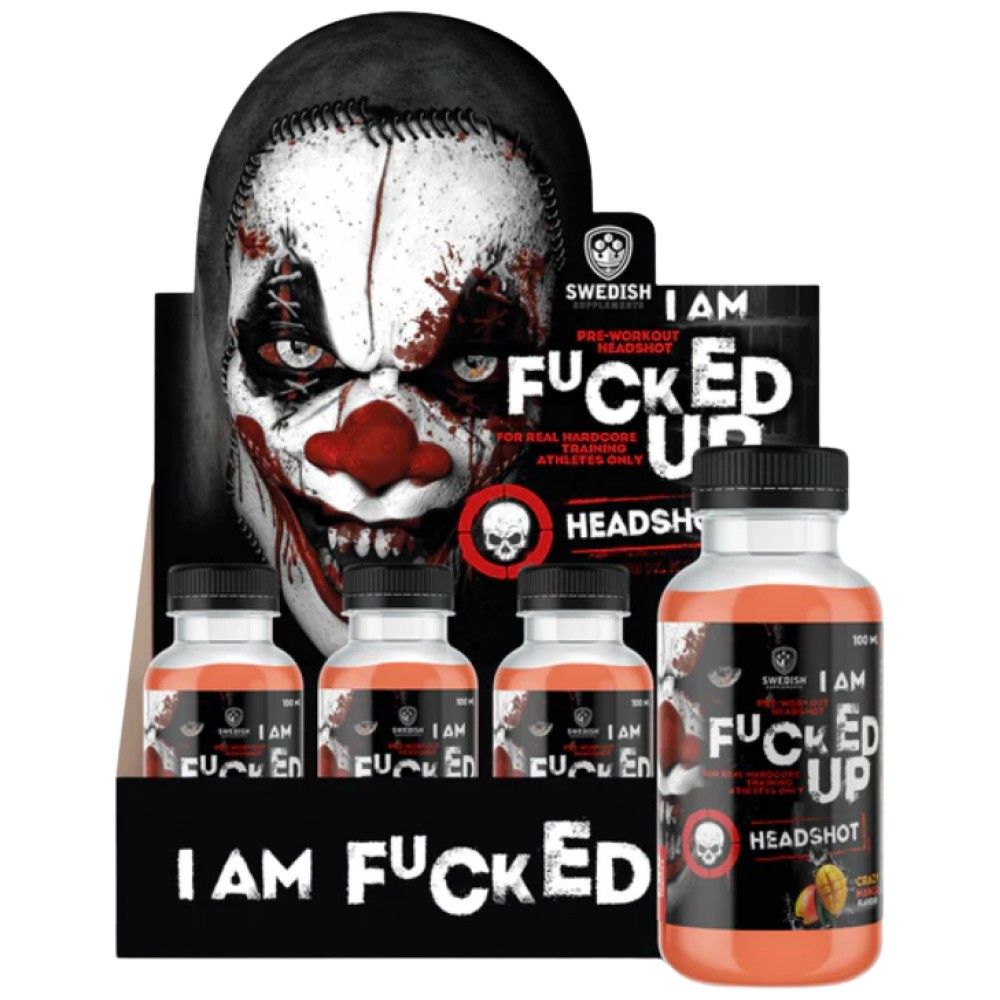 I am F#CKED UP Headshot - 16 x 100 ml - Nutra Best Europe